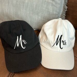Mr & Mrs Baseball Caps